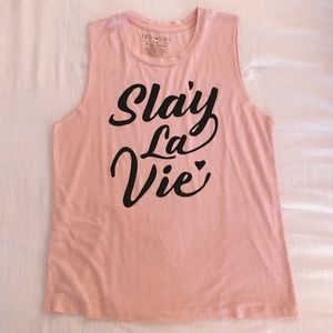 slay la vie cutoff tank